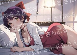 1ig [おまけあり] ゲゲゲの鬼太郎 猫娘 同人ポスター A4サイズ 光沢 高品質 イラスト アート 漫画 ねこ娘 ねこむすめ 猫むすめ きたろう