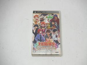 SONY PSP ソフト ヒーローズファンタジア