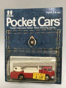 トミカ 輸出 F33-1-4 アメリカン ラダーチーフ Pocket Cars 日本製