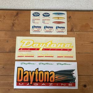 DAYTONA マガジン　付録ステッカー デイトナ　デカール