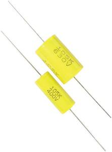 コンデンサ Capacitor - 400V, Metal Film, ± 10%, .022 uF, 223 許容範囲 ＝C 0.25% [送料170円から 同梱可]