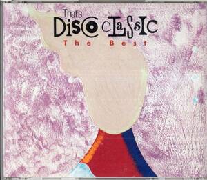 即：That's Disco Classic The Best・・・91年盤/２枚組CD