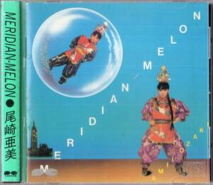 即：尾崎亜美 「 MERIDIAN MELON 」CD/巻帯/85年