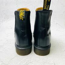 【人気】ドクターマーチン Dr.Martens チェルシーブーツ サイドゴア 黒 ブラック UK4 23cm スムース ショートブーツ レザー サイドゴア_画像5