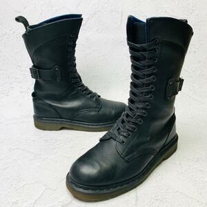 【国内未発売】ドクターマーチン Dr.Martens 11554 レースアップ ブーツ 黒 ブラック US9 28cm 革靴 レザーシューズ ドレスアップ 定番