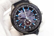 1円【SEIKO】ジャンク セイコー アストロン GPS 電波ソーラー セラミック/SS SBXA009/7X52-0AB0 メンズ腕時計 不動品 箱付◆質屋出品_画像5