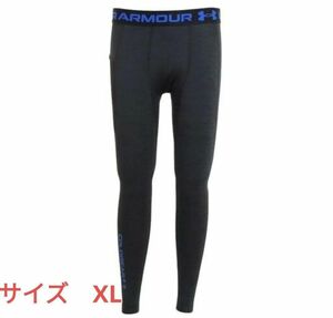 アンダーアーマー（UNDER ARMOUR）　コールドギアツイストレギンス　サイズXL　1379821