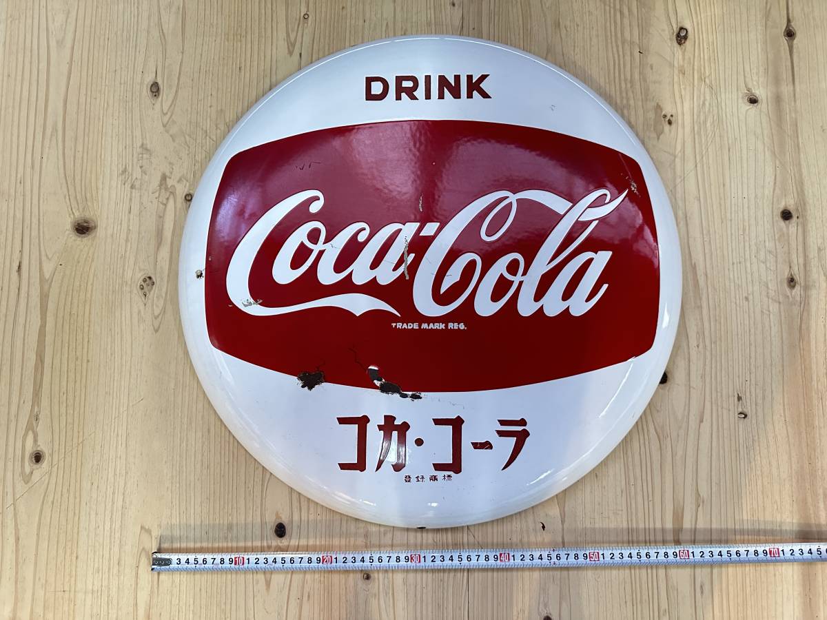 希少 黒入荷！ 【レア】コカコーラ ヴィンテージ 90✖️90レトロ看板 