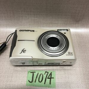 (J1074) OLYMPUS/オリンパス fe-46 12MEGAPIXEL AF ZOOM 6.3-31.5mm 1:3.5-5.6　デジカメ　通電OK 送料520円