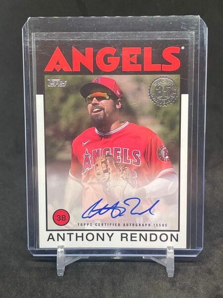 Topps Anthony Rendon Auto Angels アンソニー・レンドン