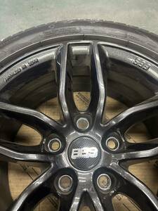 BBS SX 7.5J-17インチ ET43 PCD120 225/45R17 BMW 1シリーズ(E87,F20)、2シリーズ(F22)3シリーズ等　美品