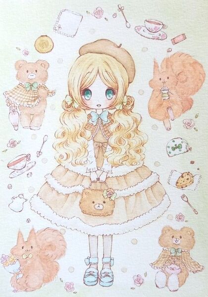 手描きイラスト オリジナルイラスト