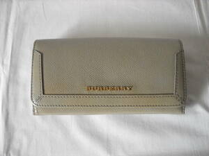 ■BURBERRY/バーバリー/二つ折り 長財布/ ロゴ入り/小銭入れ 札入れ■ 