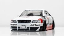 HOTWHEELS改AUDI S4 quattroローダウン深リムBUDNIK Gasser_画像2