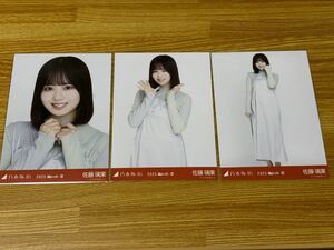 乃木坂46 生写真 佐藤璃果 「ツートントップス」 コンプ