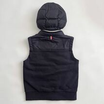 ◆極美品/国内正規品◆MONCLER モンクレール MAGLIA GILET ダウンベスト/サイズ130/ ネイビーVEST キッズ ナイロンベスト ジャケット _画像3