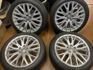 ◆美品!!アウディTT純正18インチ◆8.5J+50 5H112◆コンチネンタル スポコン5 245/40R18 2022年製造◆