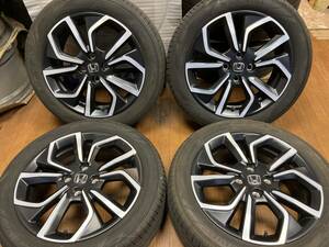 ◆程度良好 HONDA ホンダ ＧＲ系 フィット FIT 純正 16インチ 山あり YH ブルーアースA 185/55R16 付き◆シャトル フリード スパイク 他