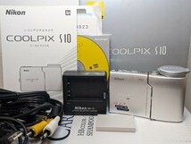 希少☆Nikon COOLPIX S10 VR☆ニコン コンパクトデジタルカメラ_画像1