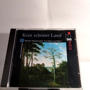 ｔ342　CD Kein schoener Land　Wiedermann　Vokalensemble 　Carl Maria von Weber