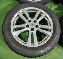 【NISSAN E52 エルグランド 純正】225/55R18 BRIDGESTONE ECOPIA NH100RV【2021年】18X7.5J ET55 5H/114.3 4本セット！_画像3