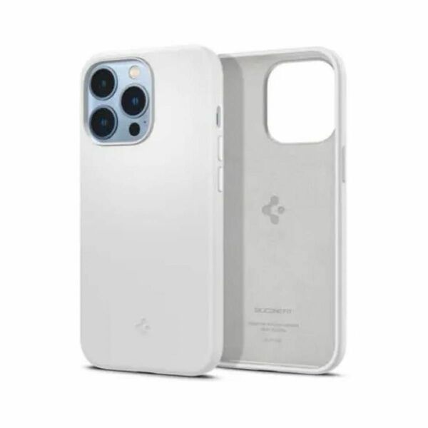 Spigen iPhone13Proケース シリコン 衝撃吸収 マット感 iPhone ケース