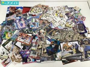 【現状】ワンピース 紙類 グッズ まとめ売り ポストカード ステッカー 他 / ONE PIECE