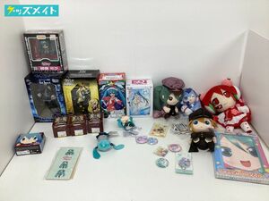 【現状】 初音ミク グッズ まとめ売り 缶バッジ ぬいぐるみ フィギュア 他