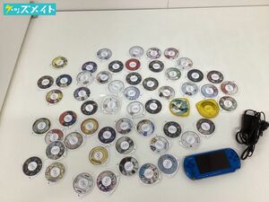 【ジャンク】 SONY PlayStation Portable PSP 箱なし 本体 ソフト まとめ売り BLEACH うたプリ 太鼓の達人 薄桜鬼 他