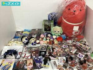 【同梱不可】現状 乙女系 アニメグッズ まとめ売り バッジ類 フィギュア おまんじゅう ぬいぐるみ 他 薄桜鬼 ダンキラ!!! K A3! 等