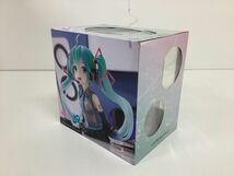 【未開封】 タイトーくじ 初音ミク HATSUNEMIKU39の日記念くじ A賞 胸像フィギュア イラストレーター 藤ちょこ 箱傷みあり_画像3