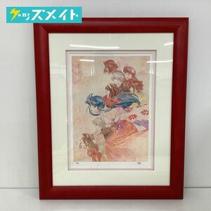 【同梱不可/現状】アートコレクションハウス 版画 松原秀典 サクラ大戦 暁 作品番号 069/150