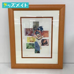 【同梱不可/現状】保証書なし アートコレクションハウス 版画 藤島康介 サクラ大戦 出撃 作品番号 078/150