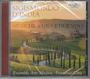 [CD/Brilliant]S.ディンディア(1580-1629):Alla guerra d'Amore & Intenerite voi, lagrime mie/チェラ(cemb & cond)&アルテ・ムシカ合唱団