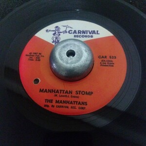 マンハッタンズ　the manhattans manhattan stomp i call it love 67年　ep 7inch Ｒ&B　甘茶　ソウル　sweet soul モッズ　mods 　