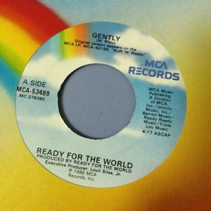 ready for the world gently 88年　ep 7inch Ｒ&B　Classic　US盤