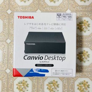 外付けハードディスク TOSHIBA 東芝 外付HDD HD-TDA6U3-B 6TB