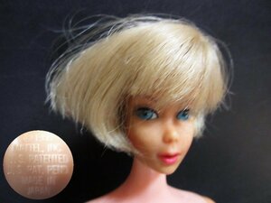 Xw835 △ Vintage / Matel / 1966 / Barbie / Barbie / Speaking Doll / All Height 29 см / Япония / Кукла / Винтаж