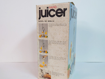 HAND juicer ハンドジューサー MODEL No.WNNJ-A 手動ジューサー 果汁しぼり器 フルーツジュース ステンレス製_画像10