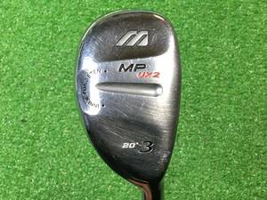 hvc-522 中古　ミズノ/Mizuno MP UX2　ユーティリティ U3 20度　純正カーボン SR