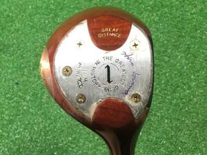 hvc-550 中古　ホンマ/Hiro Honma　パーシモン　HIGH POWERD GREAT DISTANCE　1W　純正カーボン S-2