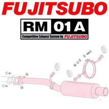 FUJITSUBO RM-01Aマフラー TA-GDAインプレッサWRX H14/11～H19/6_画像1