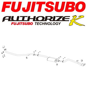 FUJITSUBO オーソライズKマフラー DBA-JF3ホンダN-BOXカスタム ターボ用 H29/9～R1/9