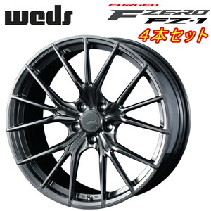 4本購入で特典付 WEDS ウェッズ 0038969 F-ZERO FZ-1 18インチ リム幅8.0 インセット+45 5穴 PCD114.3 DIAMOND BLACK アルミホイール1本