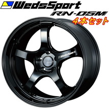 WedsSport RN-05M ホイール4本Set グロスブラック 9.0-19インチ 5穴/PCD112 インセット+30_画像1