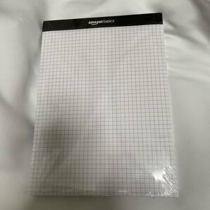 Amazonベーシック メモ帳 方眼紙パッド 2冊セット 22x30cm 22cm x 30cmレターサイズの方眼紙パッド2冊セット メモ用紙や工学系 機械系の画像3