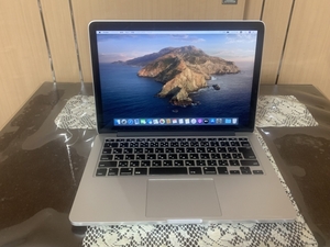 極美品 Apple MacBook Pro Retina late 2013 A1502 Core i5-4258U/13.3インチ/Win10 Pro/8GB/超高速 PCI-e SSD 256GB