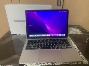 レア 極美品 Apple MacBook Air Retina A2337 2020 モデル M1/13.3インチ/16GB/PCI SSD 256GB