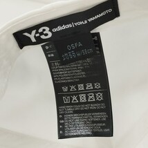 A967 [人気] Yohji Yamamoto × adidas Y-3 キャップW/58cm DY9345 帽子 ヨウジヤマモト アディダス | G★_画像5