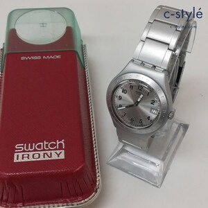 B222 [人気] swatch スウォッチ 腕時計 シルバー FROSTY SPELL YGS4014AG | G★